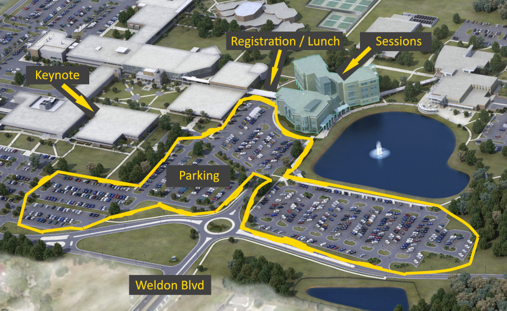 Thumbnail Map of Event Landmarks at Seminole State